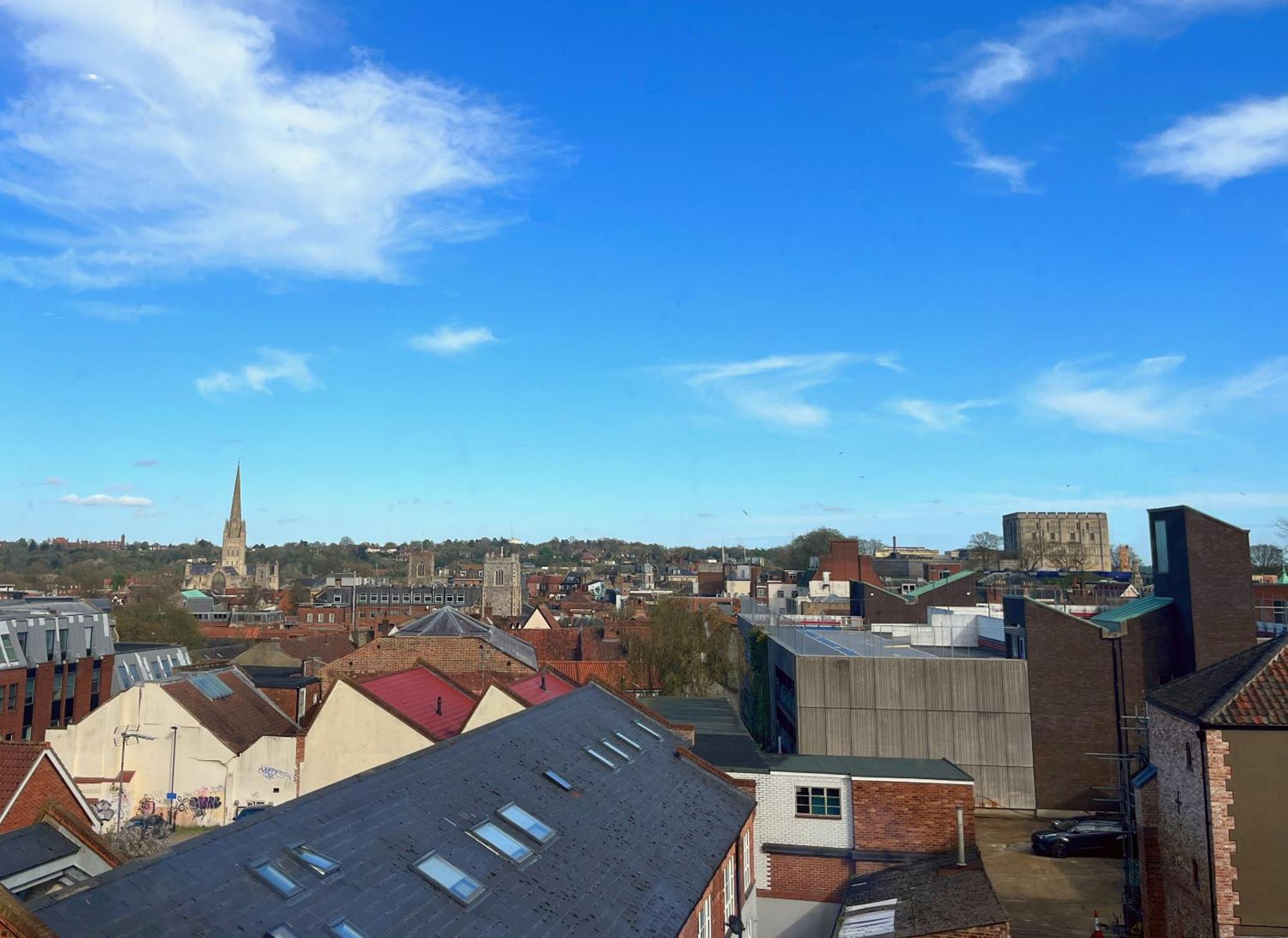 Luxury Norwich City Centre Apartment - Free Parking Exterior foto