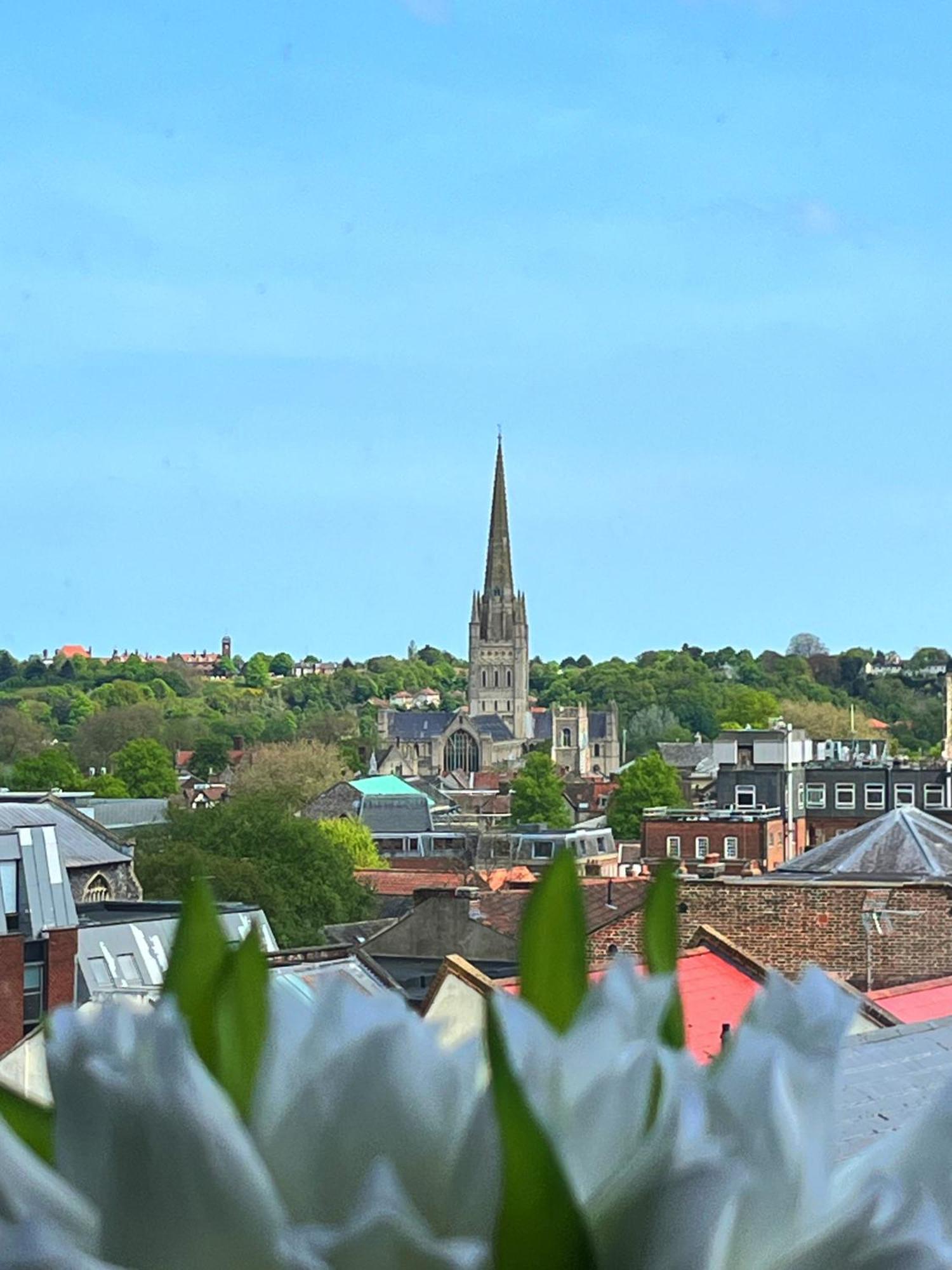 Luxury Norwich City Centre Apartment - Free Parking Exterior foto